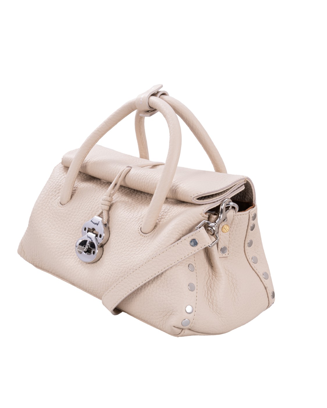 shop ZANELLATO  Borsa: Zanellato borsa "Dotta" small in pelle martellata.
Chiusura roll-top magnetica e nastrini tubolari con fibbia twist-lock.
Tracolla regolabile e removibile.
Tasca interna.
Dimensioni: Larghezza 32 cm, altezza 17 cm, profondità 15,5 cm, luce del manico 16 cm.
Composizione: 100% pelle di vitello.
Made in Italy.. 068750 S 1120000-Z1140 number 9215253